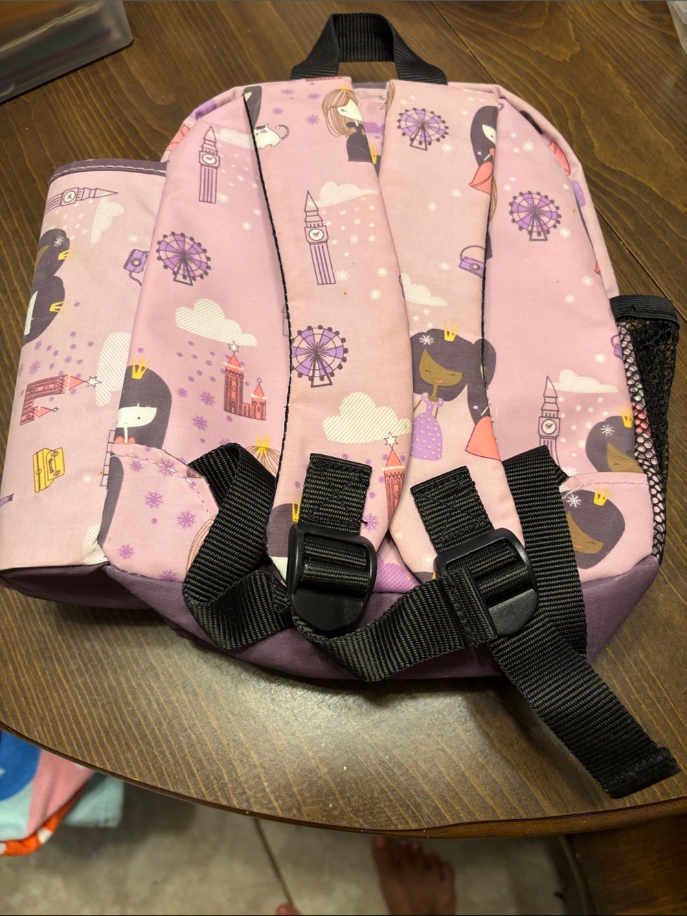 Urban Infant Packer Princess Pattern Backpack - Picture 3 of 6